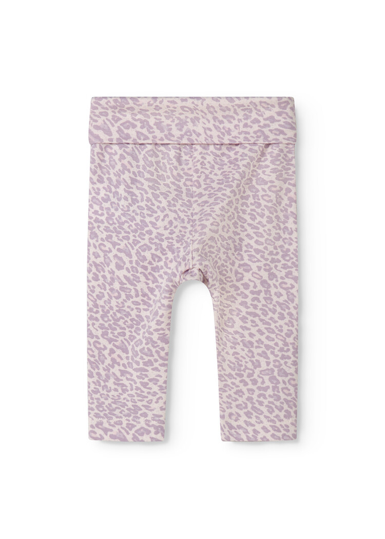 MarMar Copenhagen legging met lila leopard print