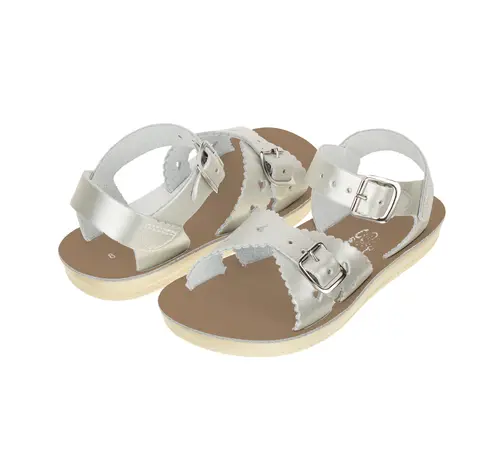 Salt -Water Sandals Sweetheart Child Silver