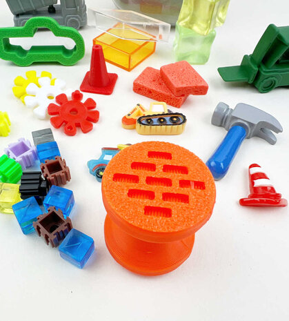 Invitation to imagine Build It Construction Play Pot