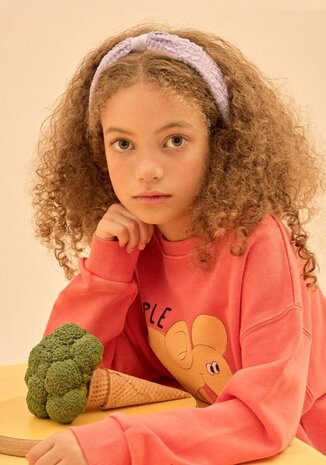 Jelly Mallow Elephant Pigment Sweatshirt Jelly Mallow Elephant Pigment Sweatshirt