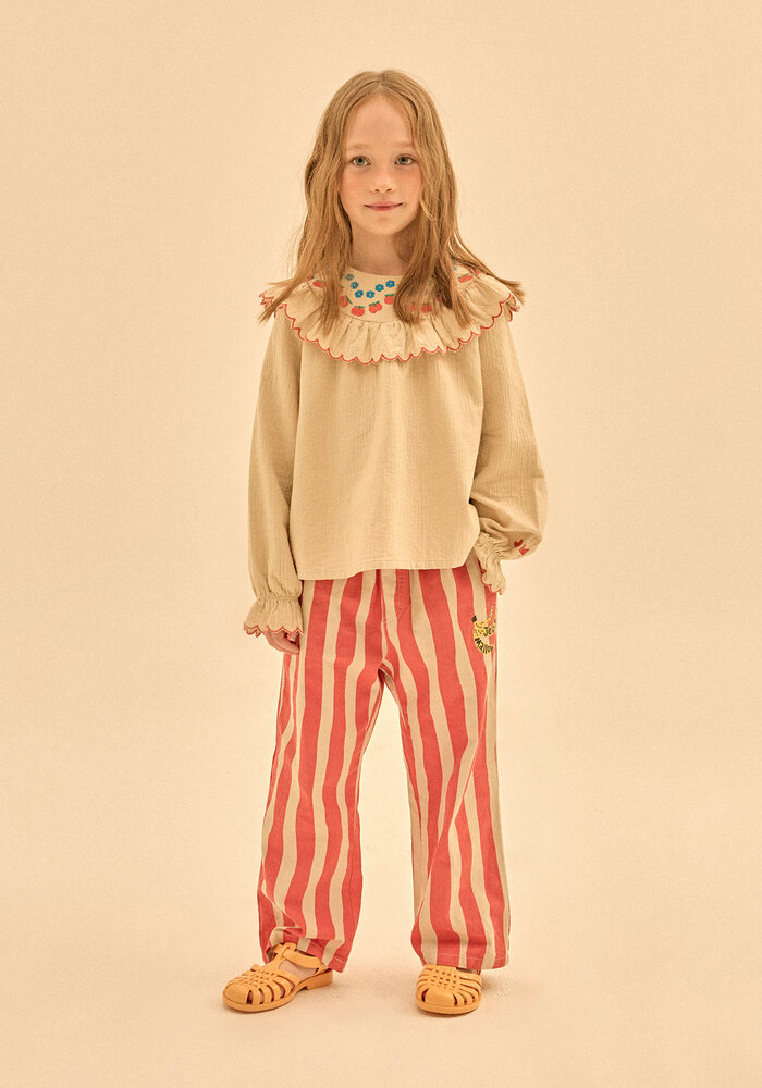 Jelly Mallow Banana Strip Pants