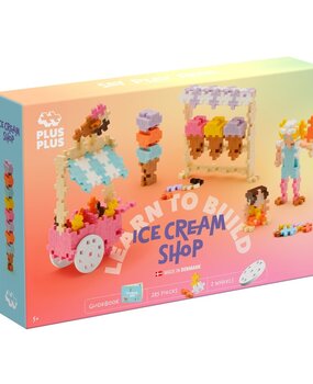 Plus Plus Learn To Build Ice Cream Shop