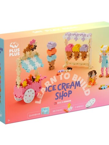 Plus Plus Learn To Build Ice Cream Shop