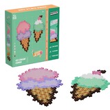 Plus Plus Puzzle By Number Ice Cream Cones 250ST