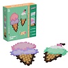 Plus Plus Puzzle By Number Ice Cream Cones 250ST Plus Plus Puzzle By Number Ice Cream Cones 250ST
