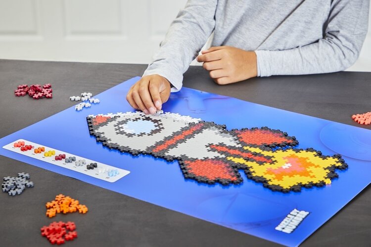 Plus Plus Puzzle By Number Raket 500ST