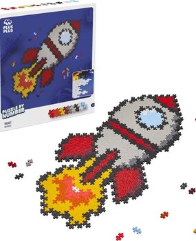 Plus Plus Puzzle By Number Raket 500ST