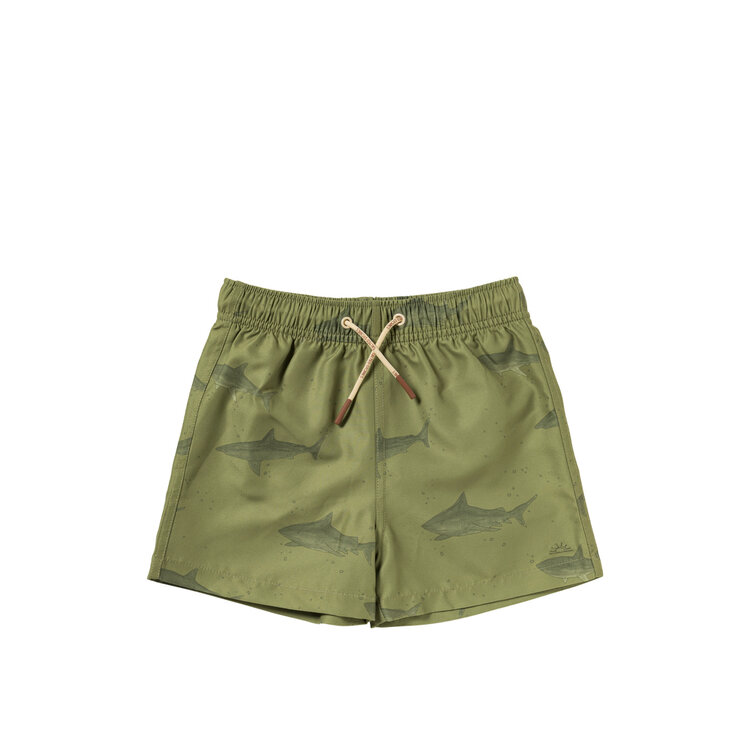 Salted Stories SASS26-618SAK614 Shark | Swim Shorts Iguana