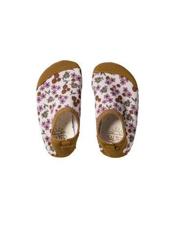 Salted Stories SASS26-069SCT Sparkly Flower | Water Shoes White Swan