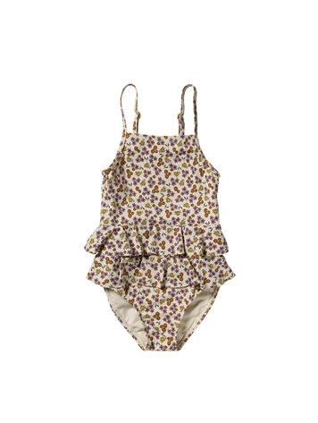Salted Stories SASS26-069SAS Sparkly Flower | Swimsuit White Swan