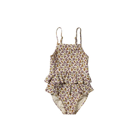Salted Stories SASS26-069SAS Sparkly Flower | Swimsuit White Swan