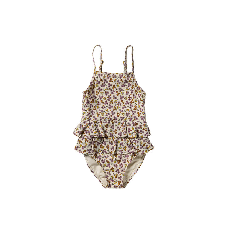 Salted Stories SASS26-069SAS Sparkly Flower | Swimsuit White Swan