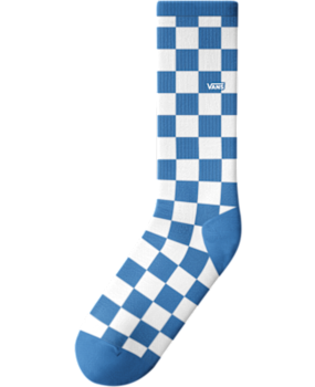 Vans Checkerboard Crew Bright Azure Socks VN000Q91FNM1