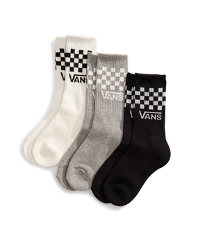 Vans Checkerboard Crew Black/White Socks VN000Q1QY281
