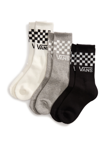 Vans Checkerboard Crew Black/White Socks VN000Q1QY281
