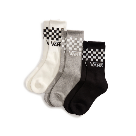 Vans Checkerboard Crew Black/White Socks VN000Q1QY281 Vans Checkerboard Crew Black/White Socks VN000Q1QY281