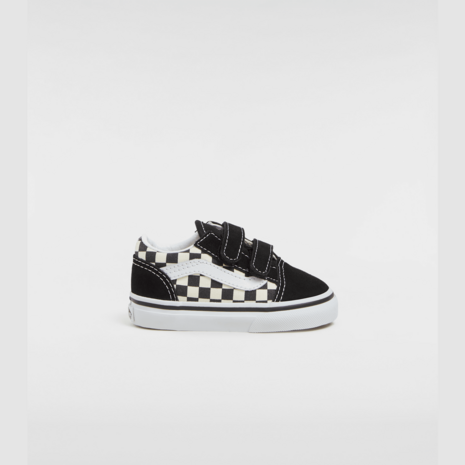 Vans TD Old Skool V (PRIMARY CHECK) BLK/WHITE VN0A38JNP0S1 Vans TD Old Skool V (PRIMARY CHECK) BLK/WHITE VN0A38JNP0S1