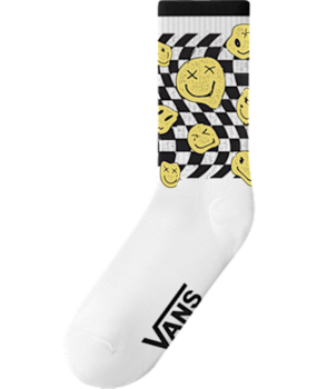 Vans Ticker Crew CHECKERBOARD White VN000R32WHT1