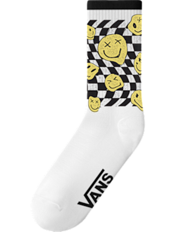 Vans Ticker Crew CHECKERBOARD White VN000R32WHT1