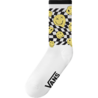 Vans checkerboard sokken met smiley's