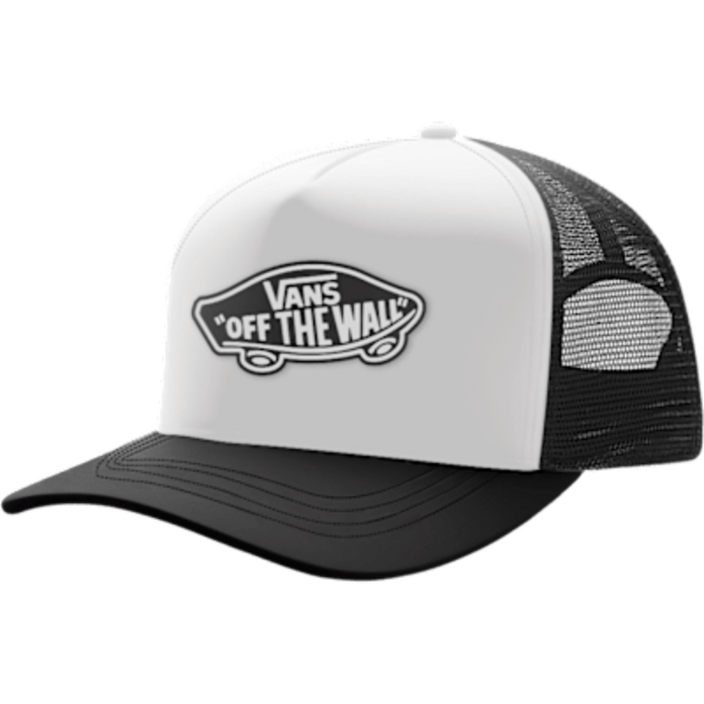 Vans Classic Patch Curved Bill Trucker Black/White VN000EY0Y281