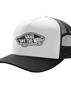 Vans Classic Patch Curved Bill Trucker Black/White VN000EY0Y281