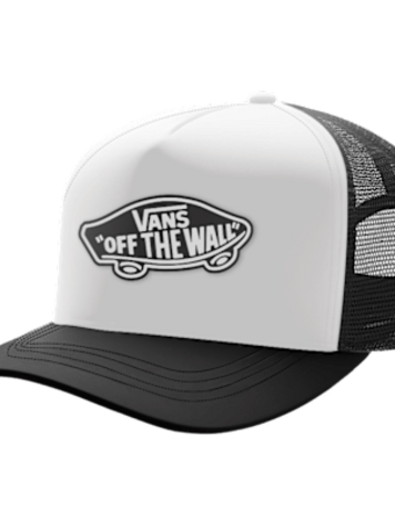 Vans Classic Patch Curved Bill Trucker Black/White VN000EY0Y281