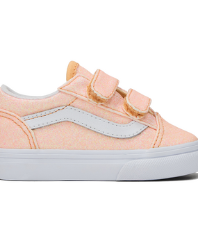 Vans Old Skool V GLITTER Apricot Glow VN000VAYFNL1