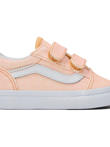 Vans Old Skool V GLITTER Apricot Glow VN000VAYFNL1