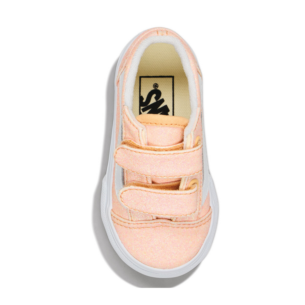 Vans Old Skool V GLITTER Apricot Glow VN000VAYFNL1