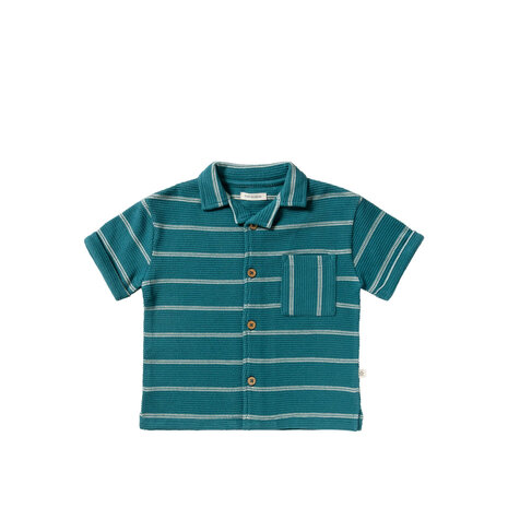 Your Wishes Structure Stripe | Loose Shirt 717 Dragonfly