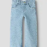 Name It 13252229 NMFROSE WIDE HEART JEANS 2015-DS H