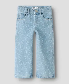 Name It 13252229 NMFROSE WIDE HEART JEANS 2015-DS H