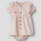 Lil Atelier 13255906 NBFHEDDA SS LOOSE BODY DRESS LIL Coconut Milk