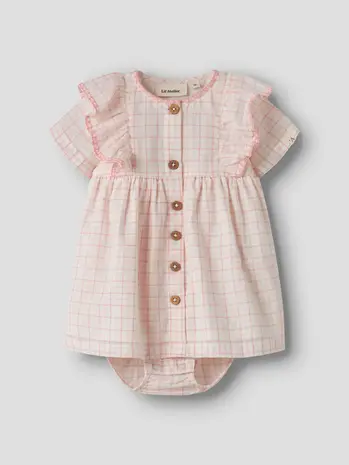 Lil Atelier jurk voor baby's roze