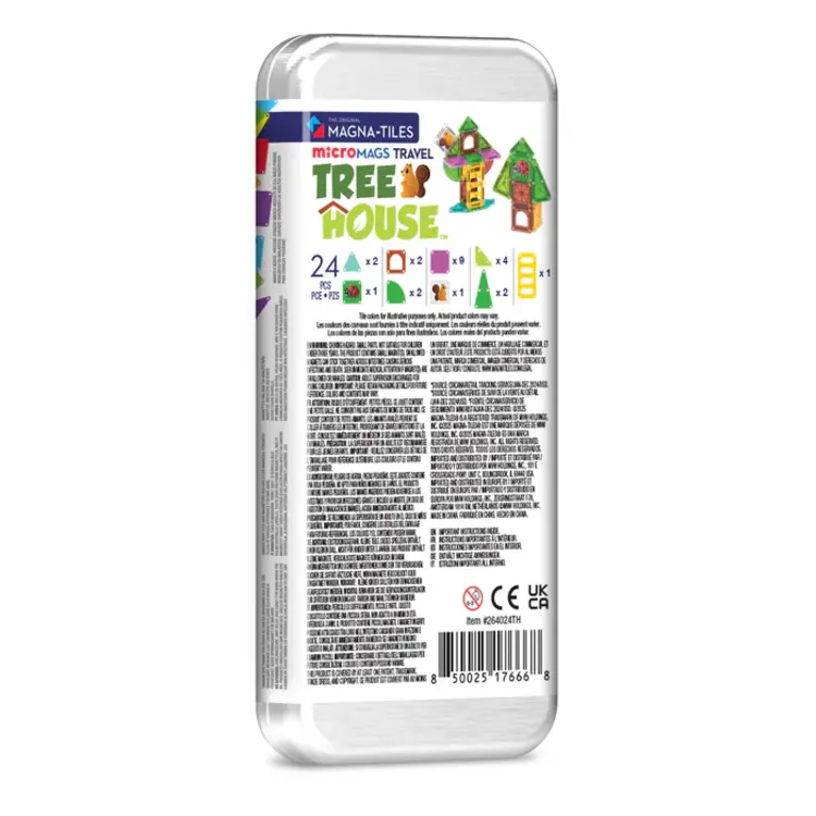 Magna Tiles Tree House travel set 24ST