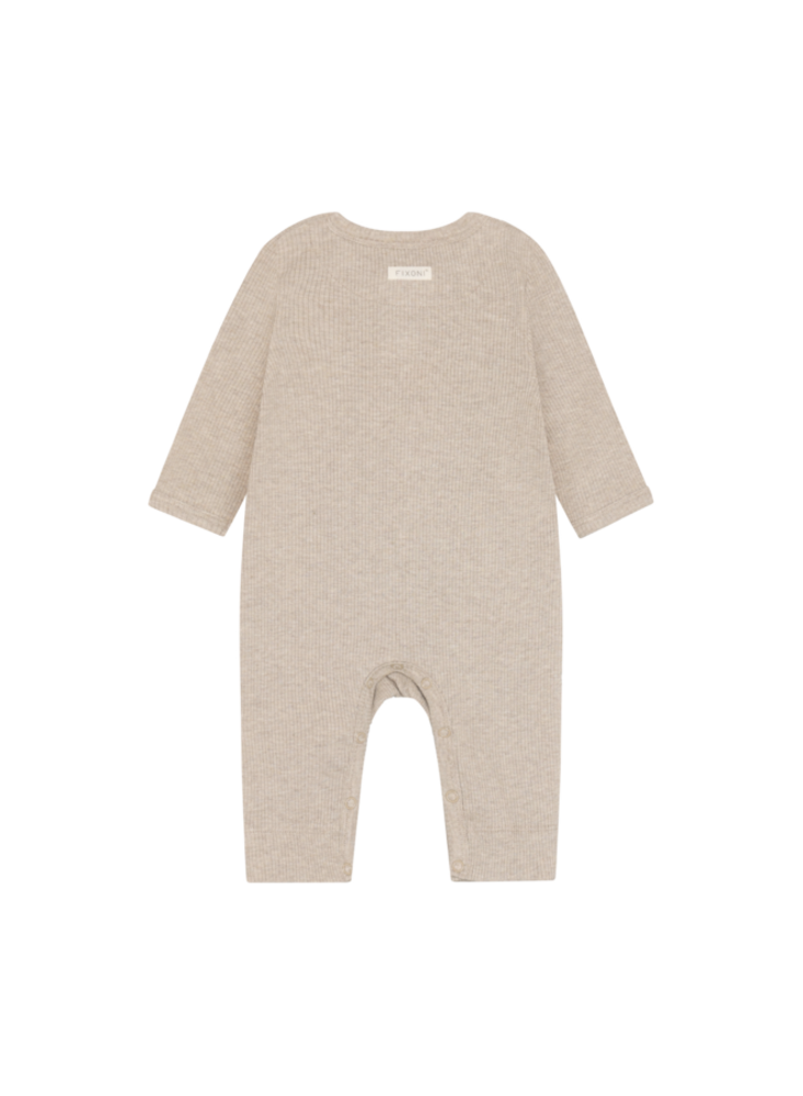 Fixoni Boxpakje Melange Rib 1301 Pure Cashmere