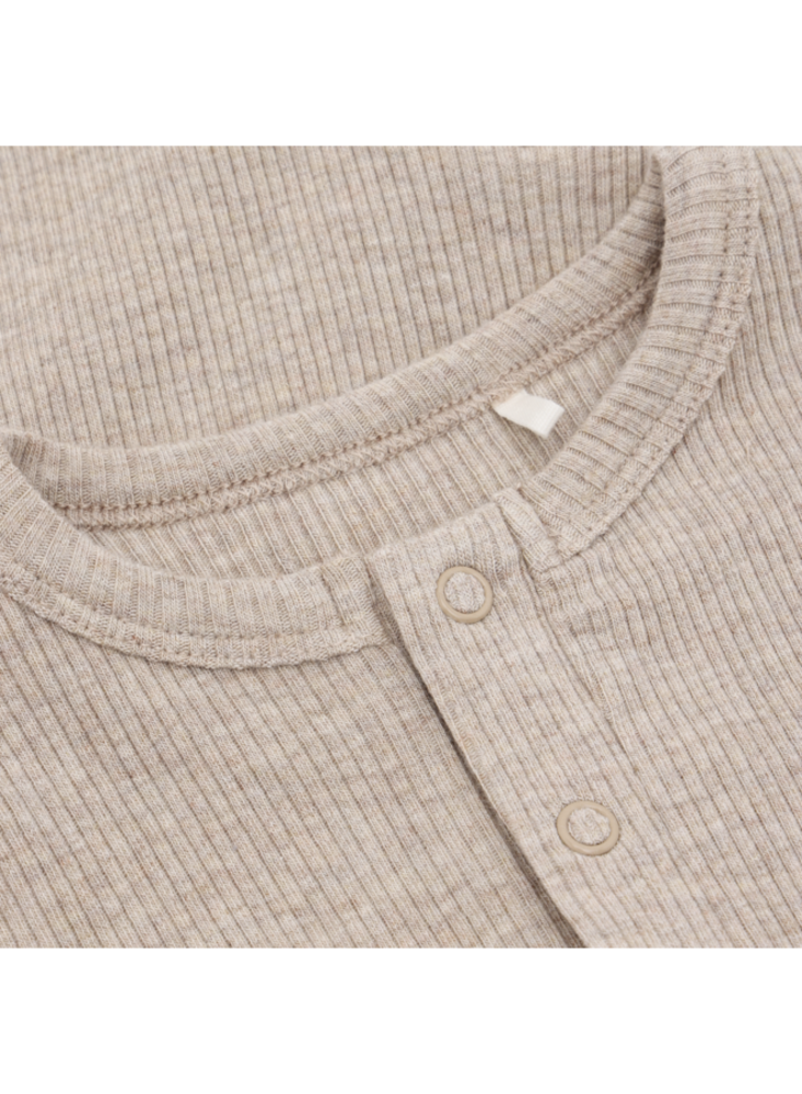 Fixoni Boxpakje Melange Rib 1301 Pure Cashmere