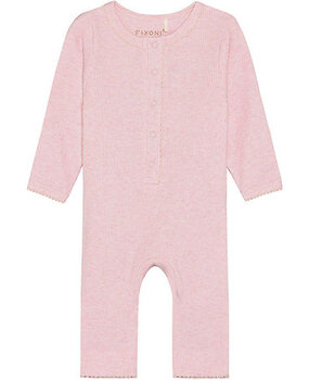 Fixoni Boxpakje Melange Rib 5304 Bleached Mauve