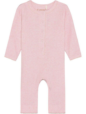 Fixoni Boxpakje Melange Rib 5304 Bleached Mauve