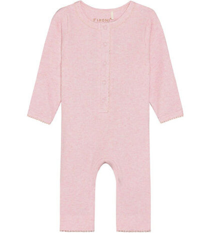 Fixoni Boxpakje Melange Rib 5304 Bleached Mauve