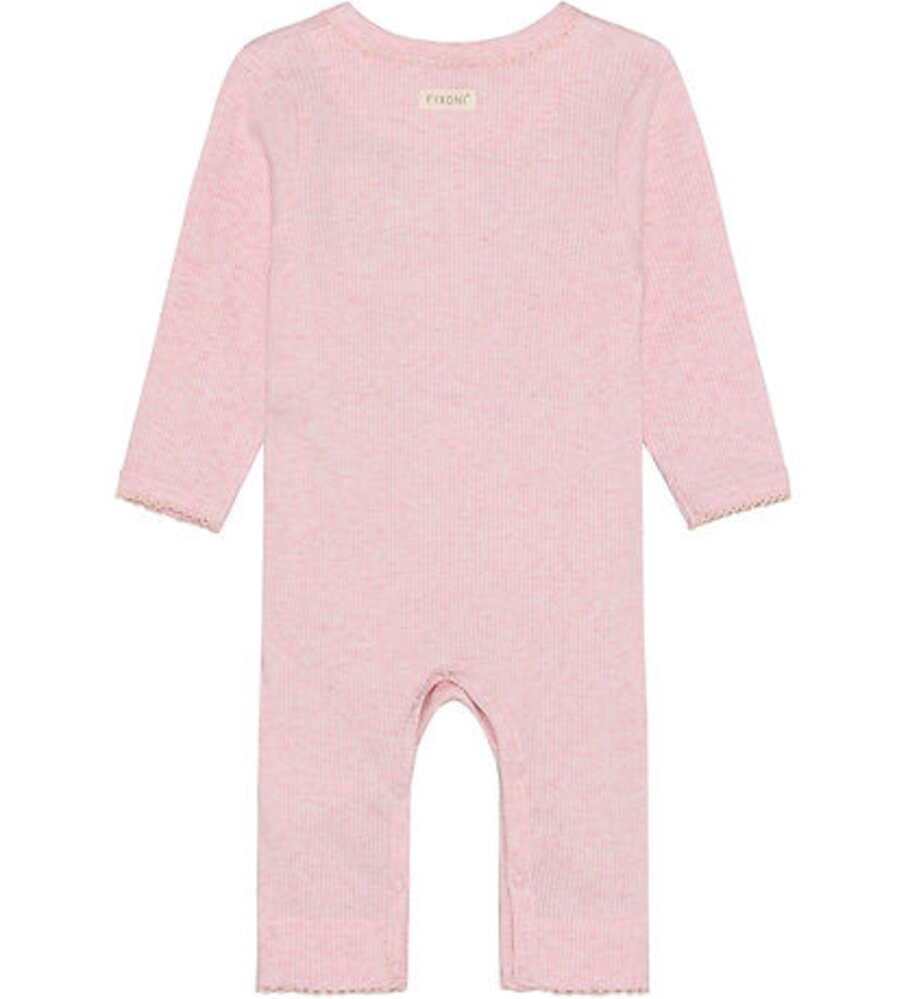 Fixoni Boxpakje Melange Rib 5304 Bleached Mauve