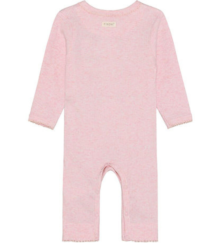 Fixoni Boxpakje Melange Rib 5304 Bleached Mauve