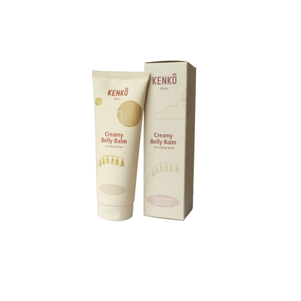 Kenkô Skincare Creamy Belly Balm oat & mango butter 125ML