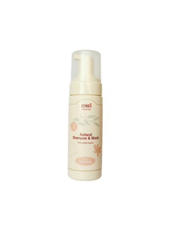 Kenkô Skincare Natural Shampoo & Wash mousse 150ML Kenkô Skincare Natural Shampoo & Wash mousse 150ML
