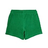 Mini Rodini Table tennis patch terry shorts green