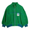 Mini Rodini Table tennis patch terry cardigan green