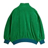 Mini Rodini Table tennis patch terry cardigan green