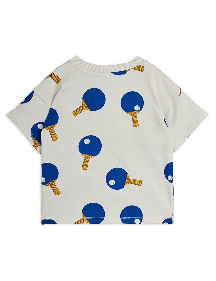 Mini Rodini Table tennis aop ss tee grey