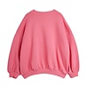 Mini Rodini Cat chenille sweatshirt pink